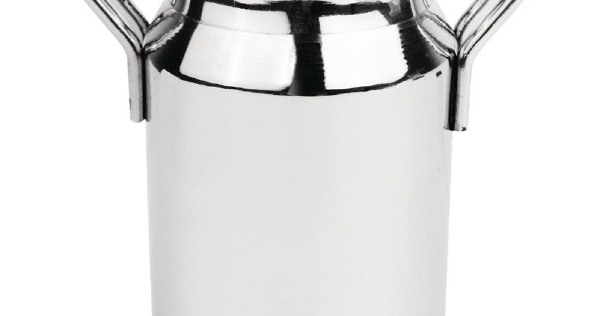 Olympia RVS mini melkbus 120ml | Voor al uw professionele horeca groot ...